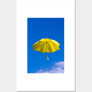 Umbrella and Sky Posters and Art